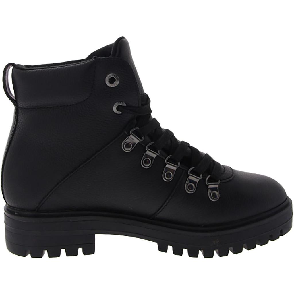 Cougar NASH Womens Leather Lug Sole Combat & Lace-up Boots