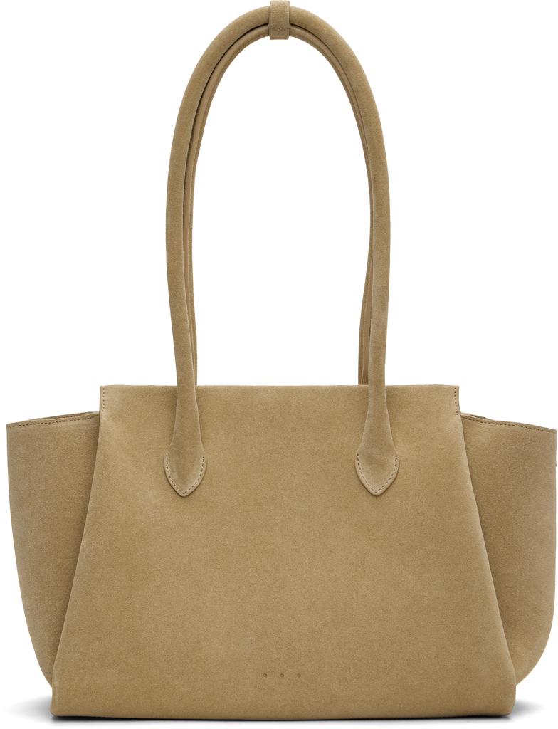 Kaki leather Lune Tote bag – On Sale Now with Up to 45% Off