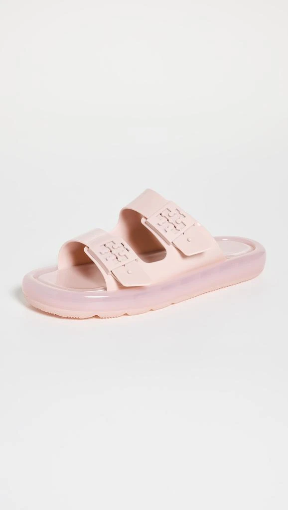 Tory Burch Buckle Bubble Jelly Slides 1