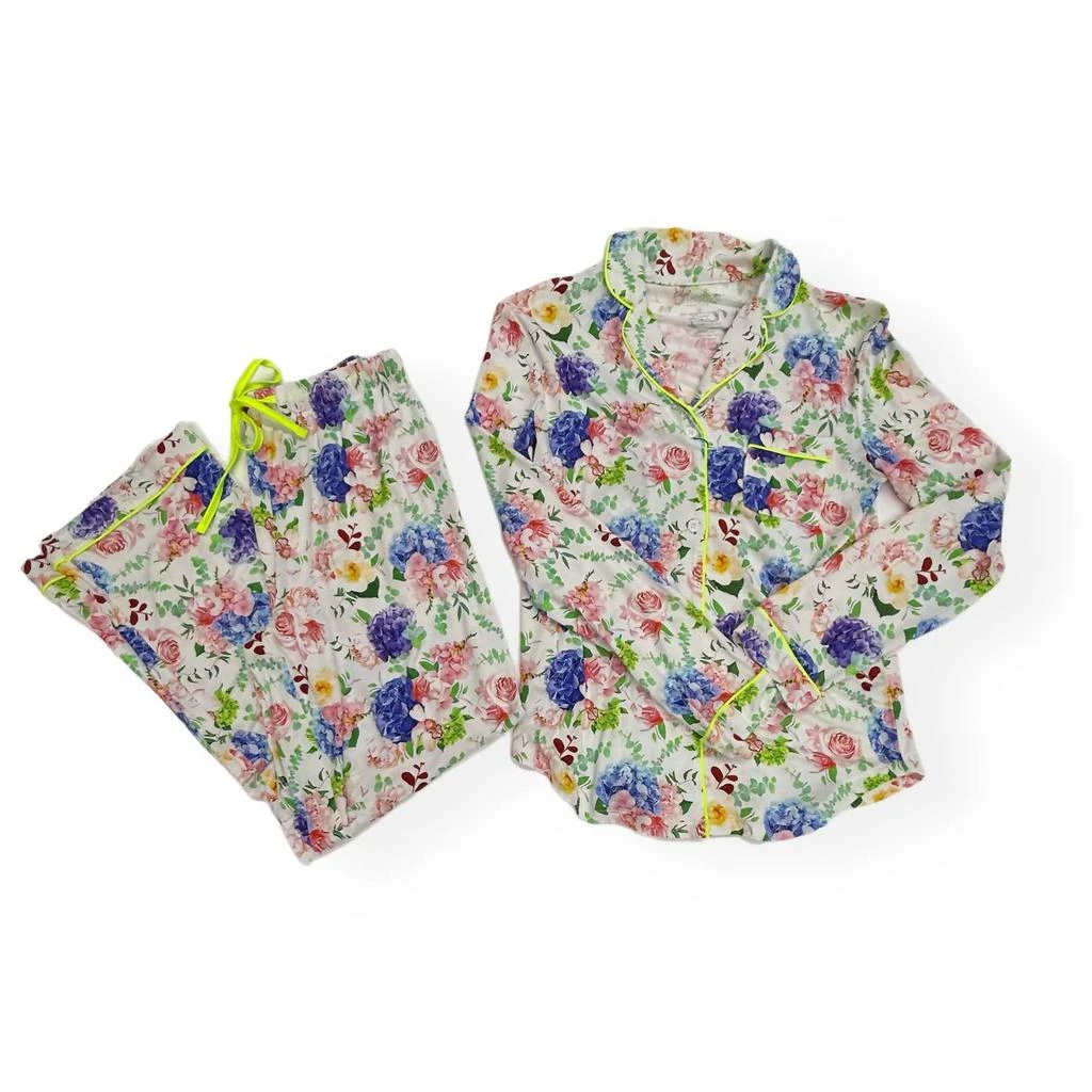 Katie J NYC Katie J Nyc - Junior Maia Pajama Long Sleeve Pant Set 1