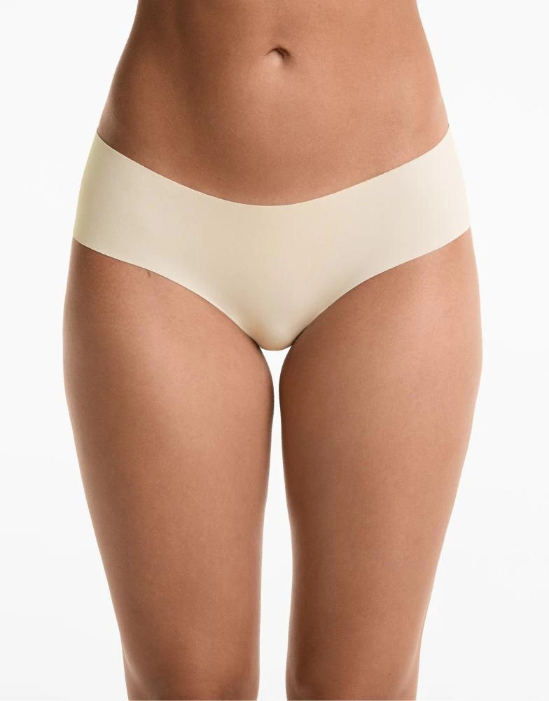 OYSHO OYSHO 5 invisible polyamide blend classic briefs in sand 4
