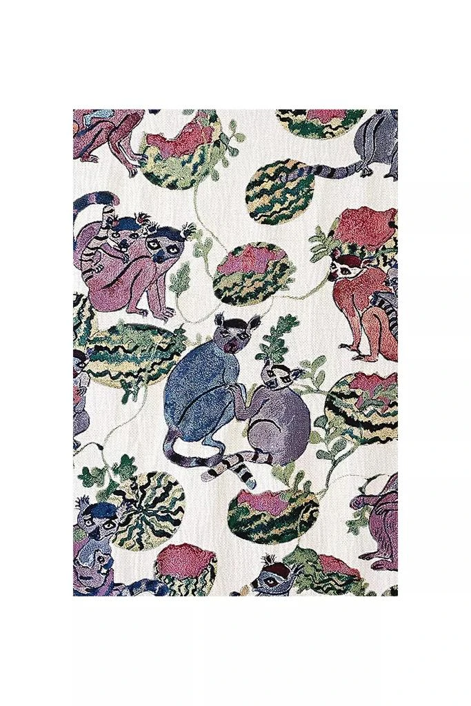 Olivia Wendel Textiles Olivia Wendel Lemurs Blanket 2