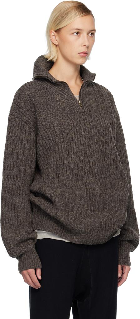 MAISON MARGIELA Brown Half-Zip Jacket - Jackets - Compare Prices