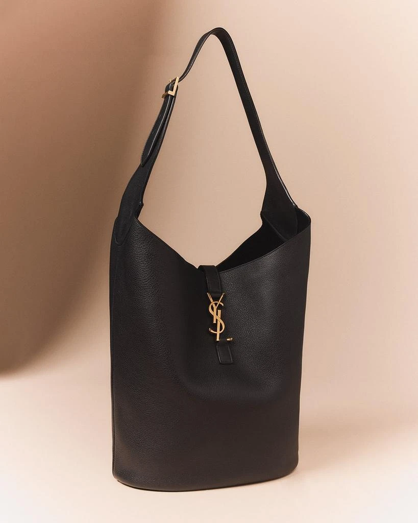 Yves Saint Laurent Le 5 A 7 YSL Hobo Bag in Lamb Leather 7