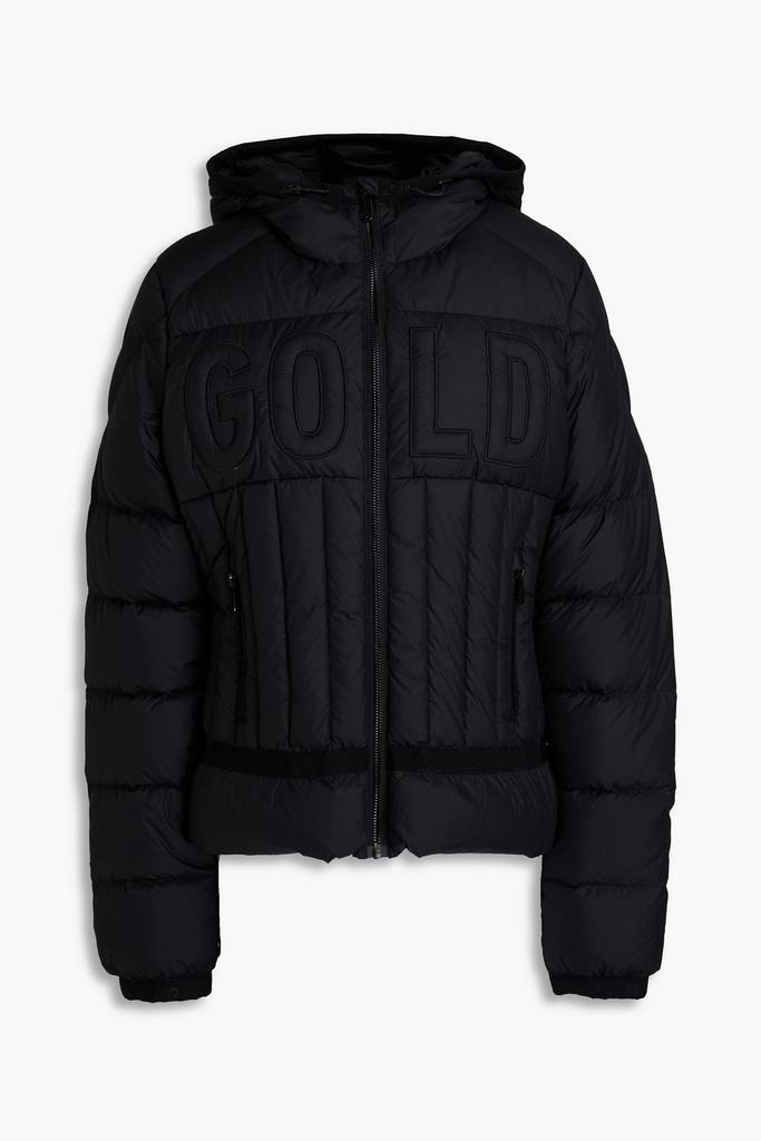 Goldbergh Foundation embroidered quilted down ski jacket