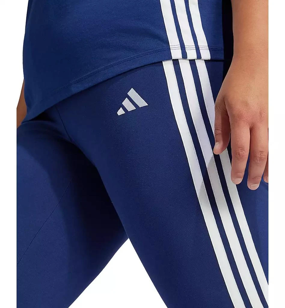 Adidas Plus Size Essentials 3-Stripes Cotton Leggings 4