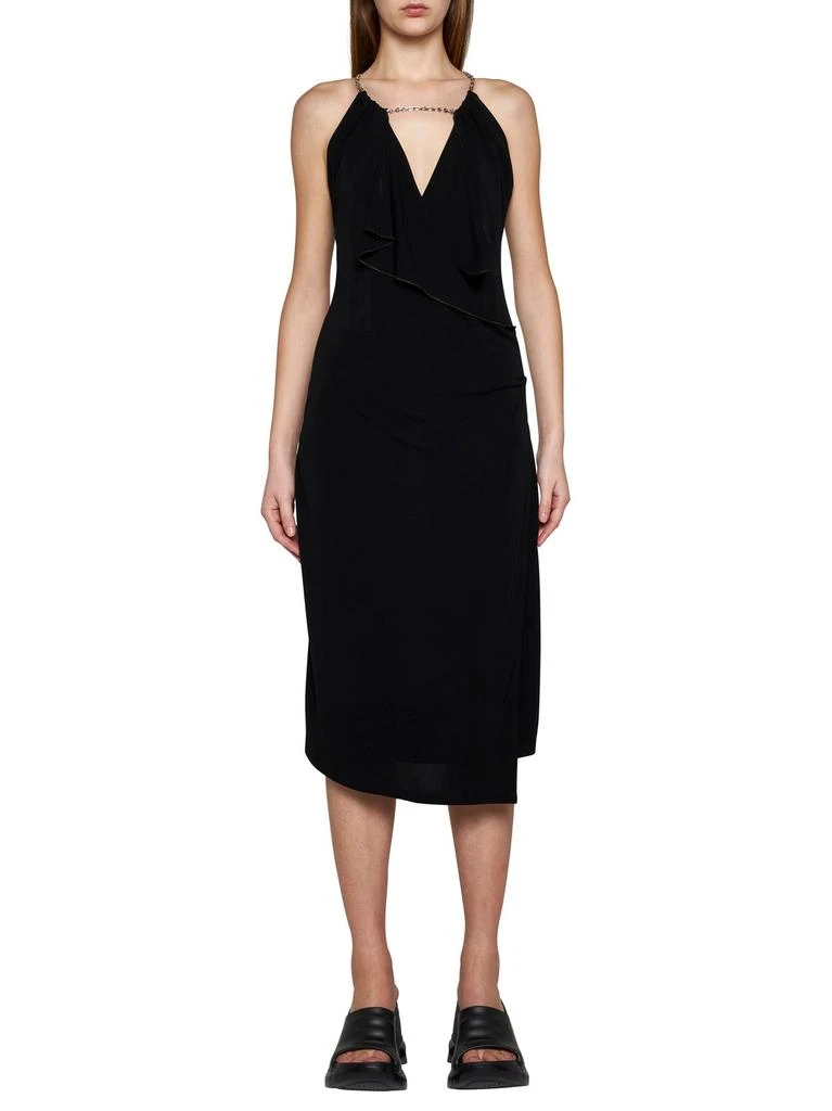 Givenchy Givenchy Ruffle Halter-Neck Dress 3