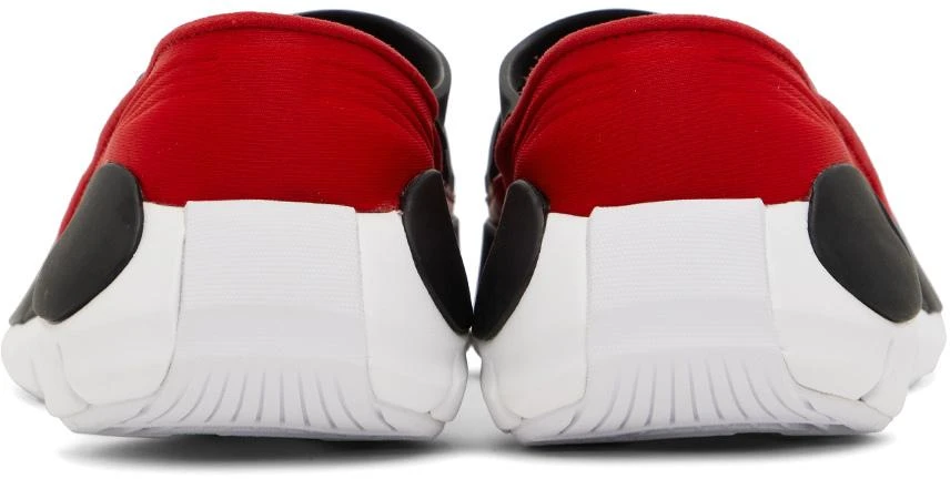 MAISON MARGIELA Red & Black Reebok Edition Croafer Sneakers 2