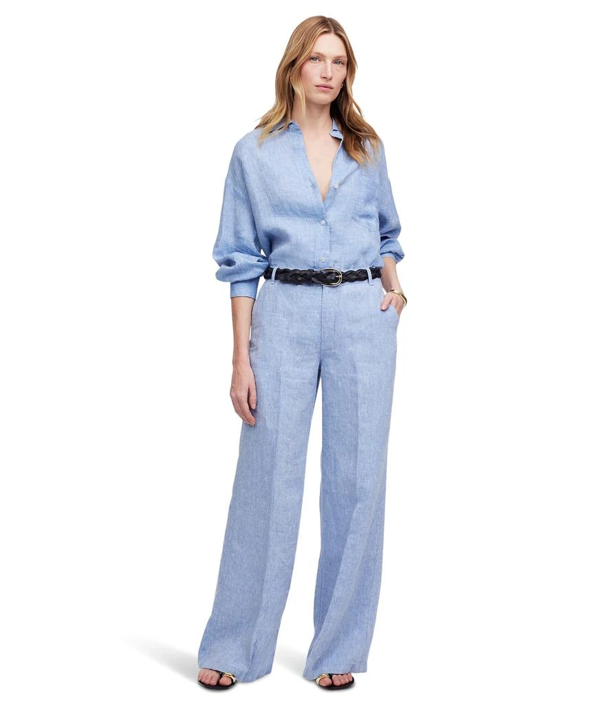 Madewell The Zoe Relaxed Wide Pant 5