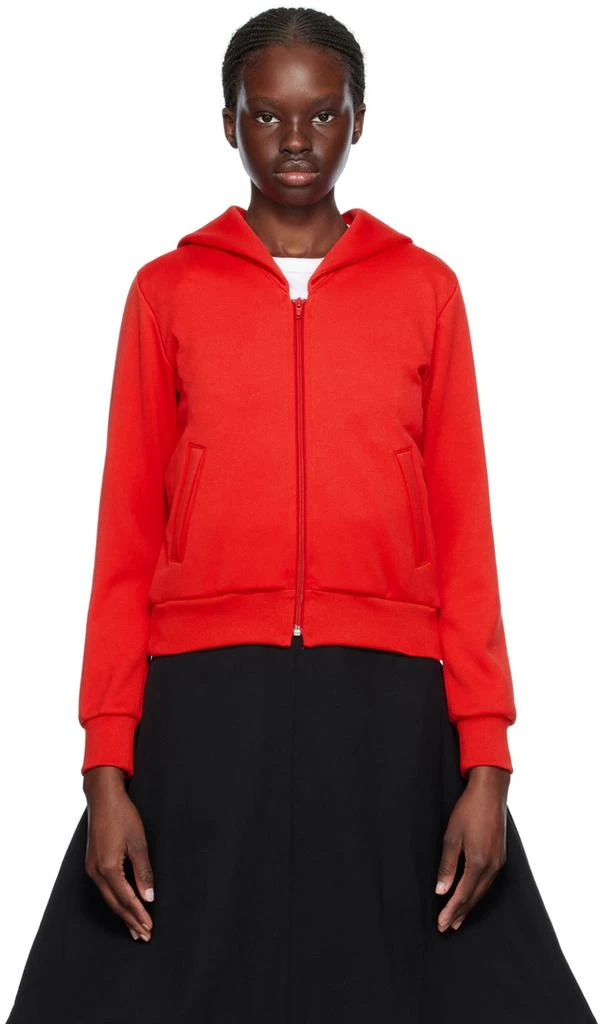 Comme des Garcons Red Sailor Collar Sweatshirt 1