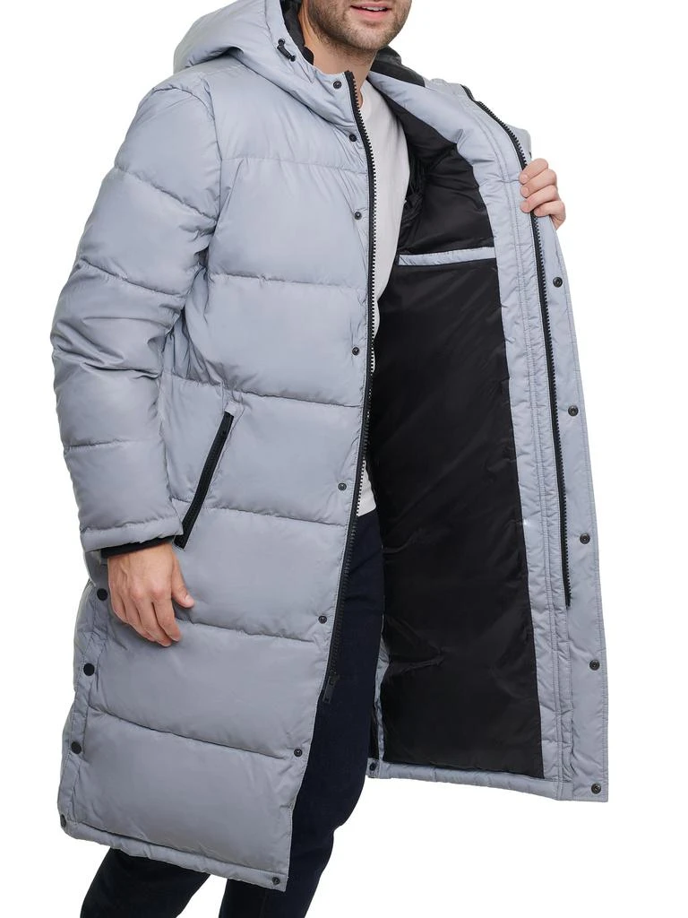 DKNY Classic Fit Quilted Parka Jacket 3