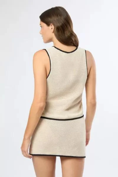 Onia Onia Linen Knit Mini Skirt 4