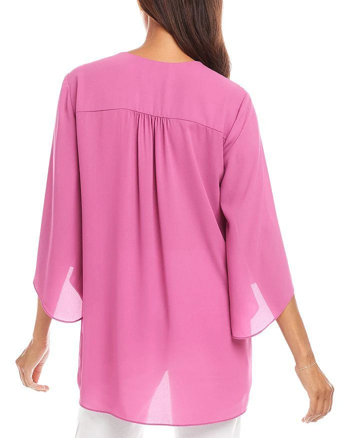 Karen Kane Petite Bracelet Sleeve Asymmetrical Top 4