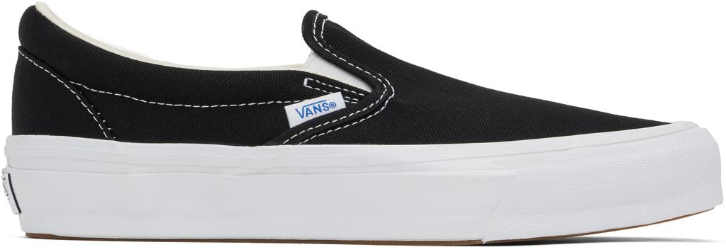 Vans Black LX Slip-On Reissue 98 Sneakers