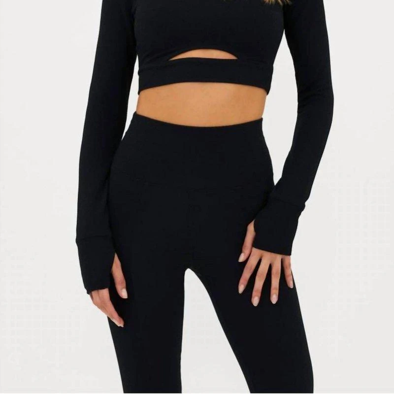 Beach Riot Francine Top In Black 1