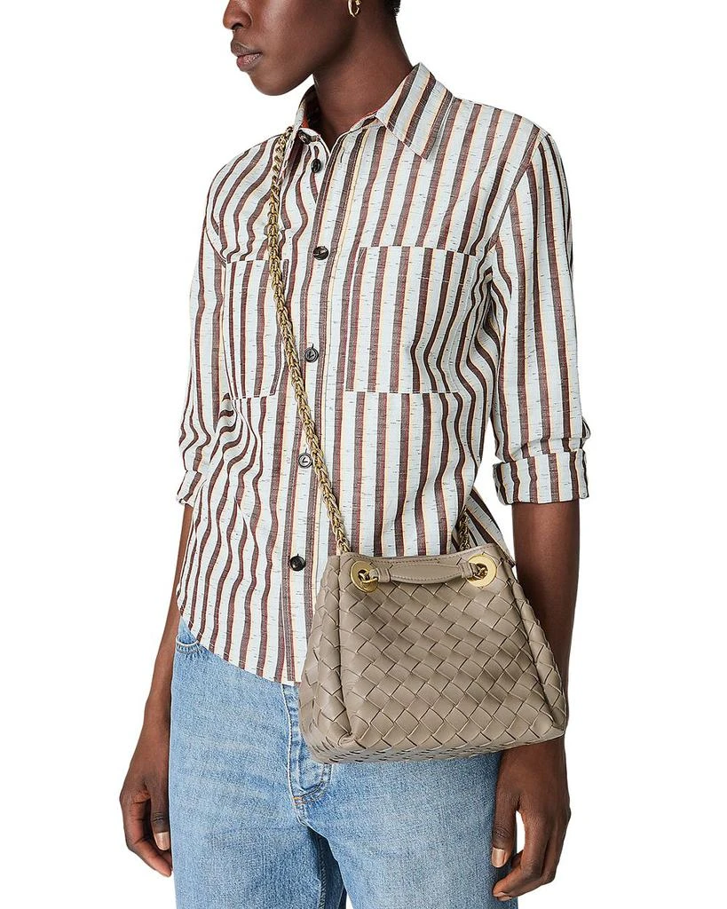 Bottega Veneta Small Parachute Intrecciato Leather Shoulder Bag 3
