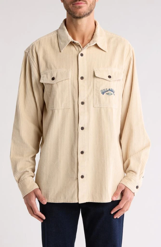Billabong Bong Days Regular Fit Cotton Denim Button-Up Shirt 1