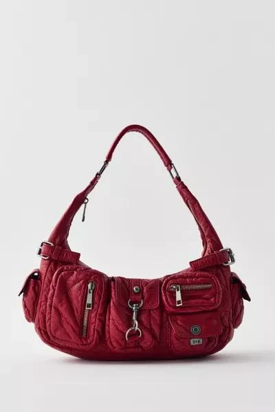 Silence + Noise Silence + Noise Emily Washed Faux Leather Shoulder Bag 2