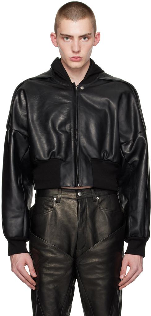 Black Flight Leather Jacket – On Sale Now with Up to 73% Off