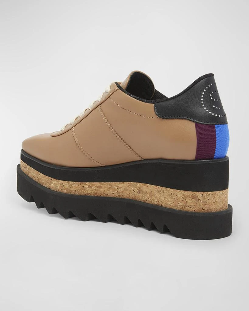 Stella McCartney Sneakelyse Vegan Logo Platform Loafers 4