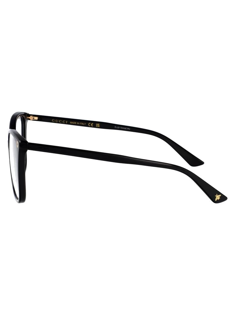 Gucci BLACK ACETATE OPTICAL GLASSES 3