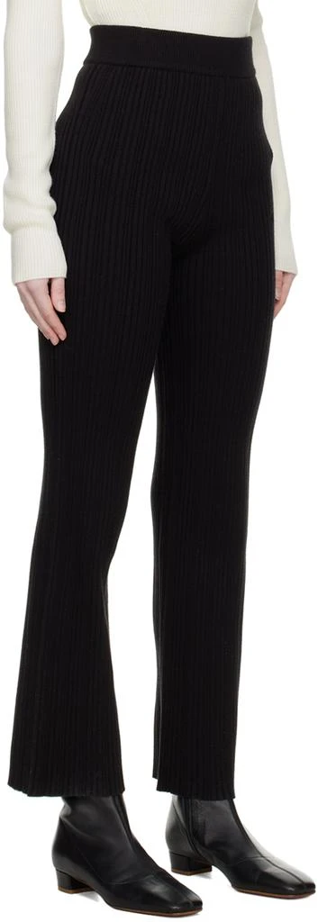 LVIR Black Flared Trousers 2