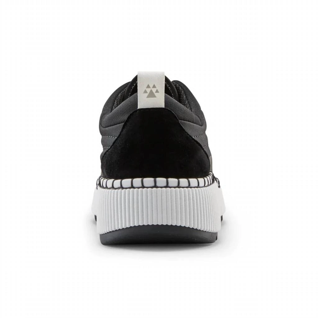 Cougar Women's Sayah Sneaker In Black/white 3