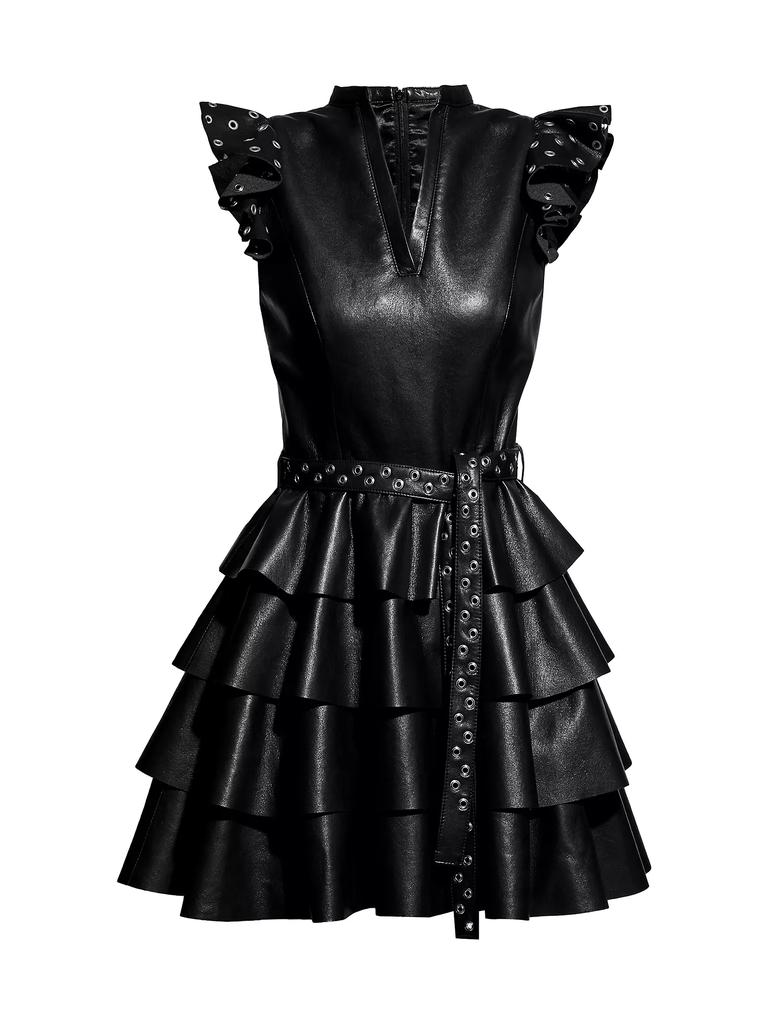 AS by DF Jude Recycled Leather Dress