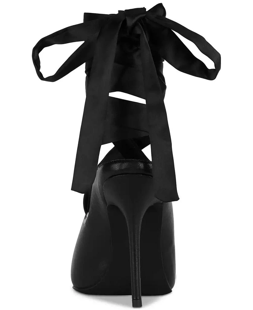 Jeffrey Campbell Grateau Sculpted High-Heel Lace-Up Mules 3