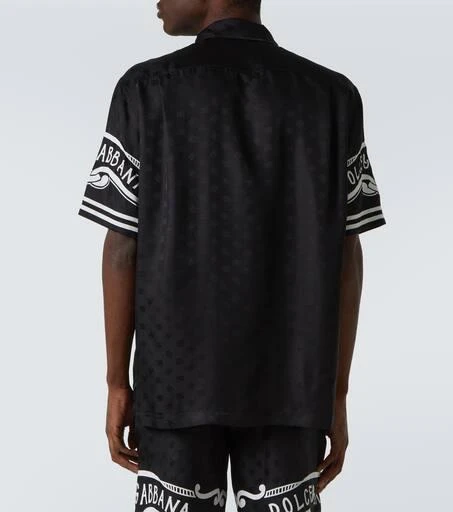 Dolce 
Gabbana Printed silk twill shirt 4