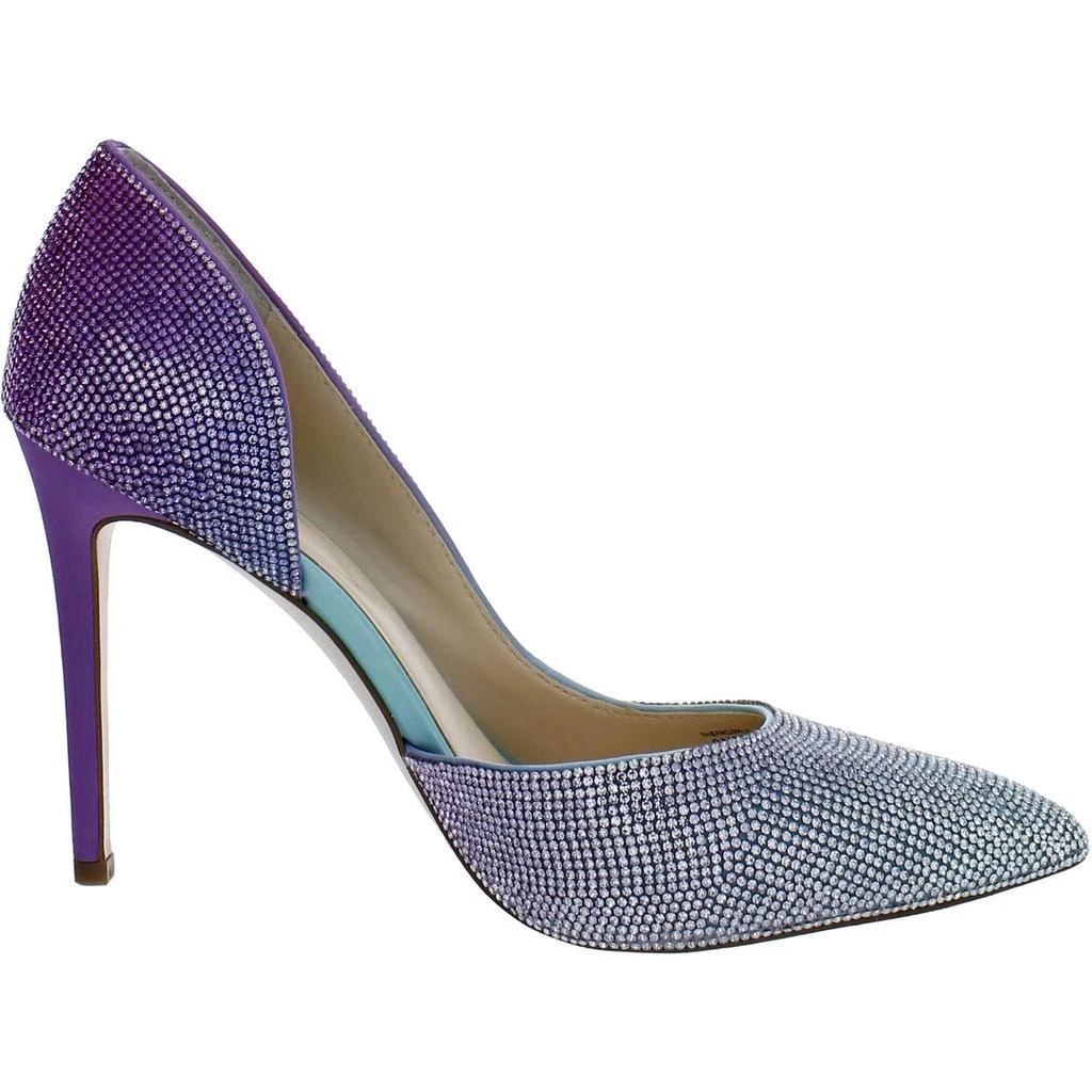 Jessica Simpson Prizma 8 HF Womens Rhinestone Ombre D'Orsay Heels 3