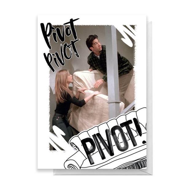 Original Hero Friends PIVOT! Greetings Card
