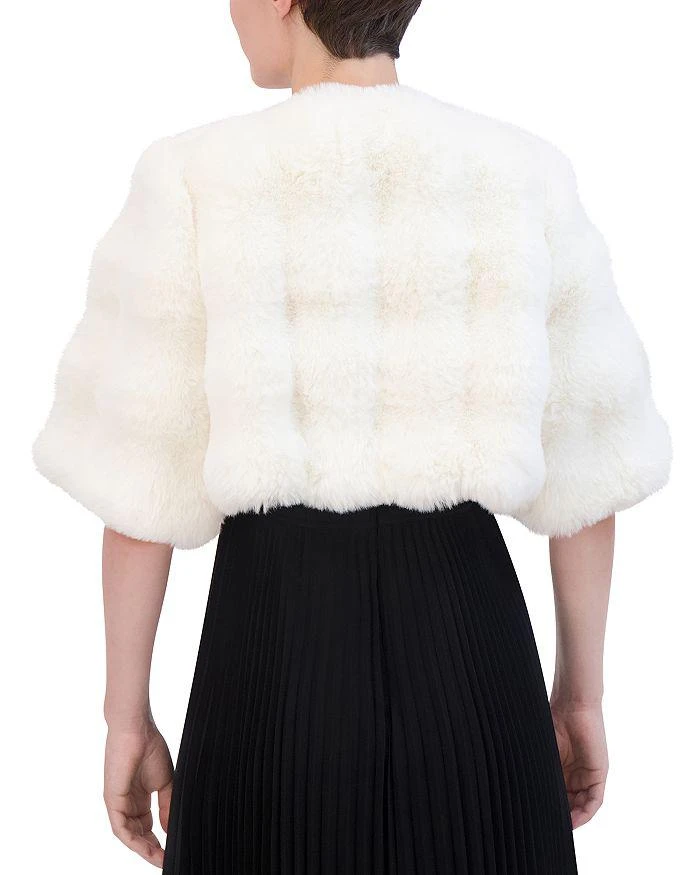 BCBG Pop Faux Fur Shrug 2