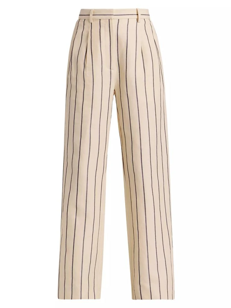 Jenni Kayne Jones Striped Straight-Leg Trousers 1