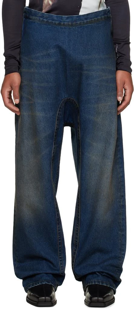 Y/Project Blue Souffle Jeans 1