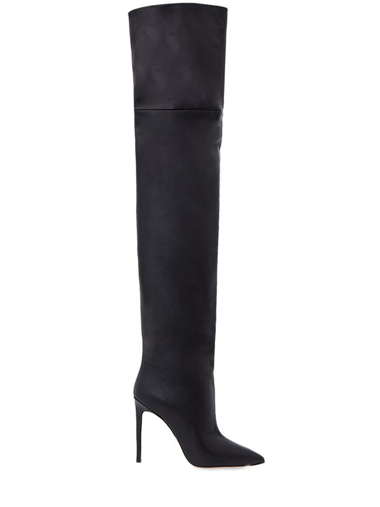 PARIS TEXAS 105mm Leather Over-the-knee Boots