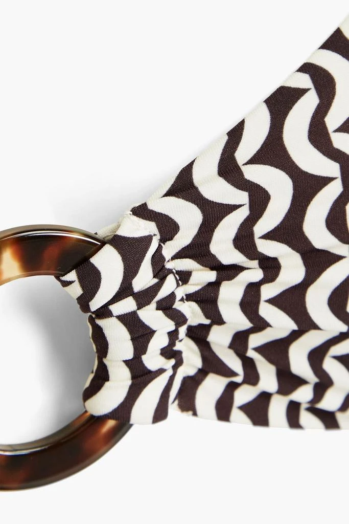 JETS AUSTRALIA by JESSIKA ALLEN Ipanema ring-embellished printed bikini top 4