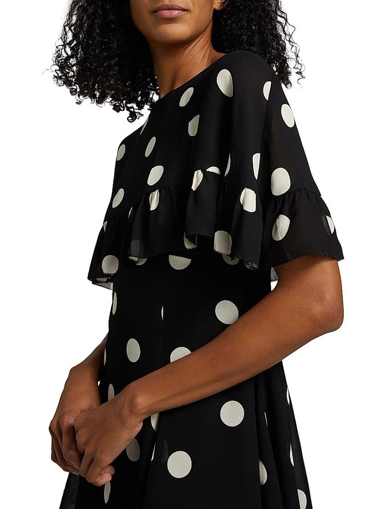 Reformation Zelena Two-Piece A-Line Minidress & Shawl 7