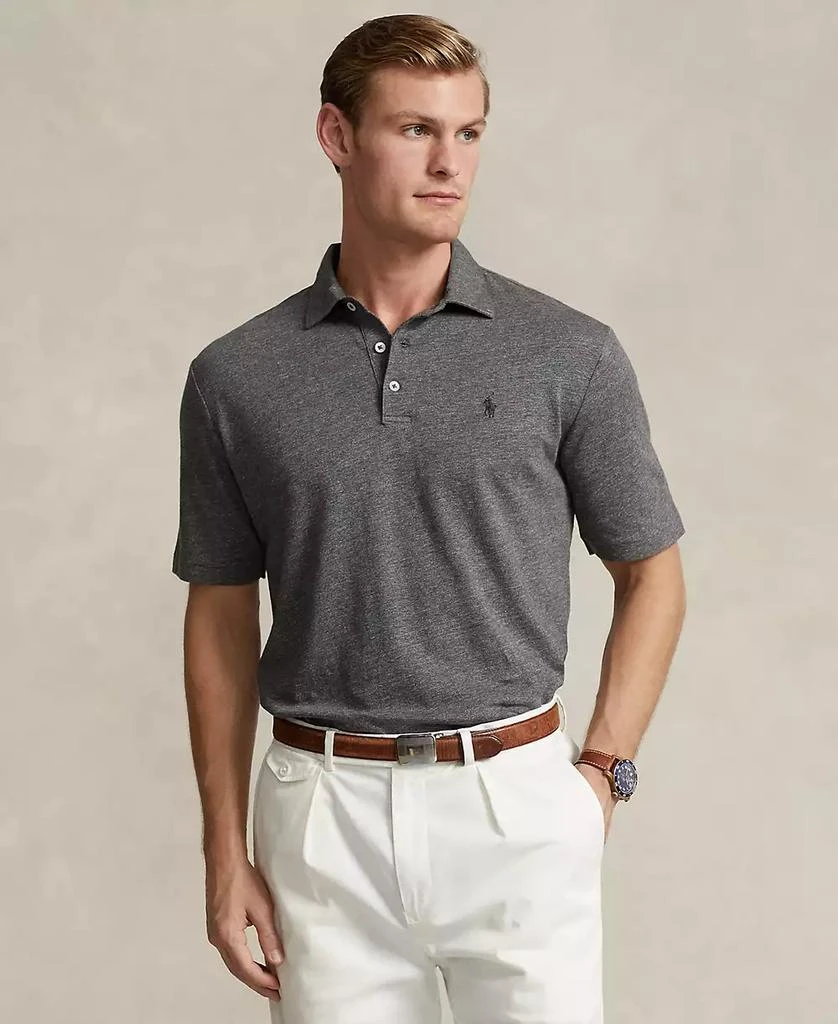 Ralph Lauren Men's Classic-Fit Cotton-Linen Mesh Polo Shirt 1