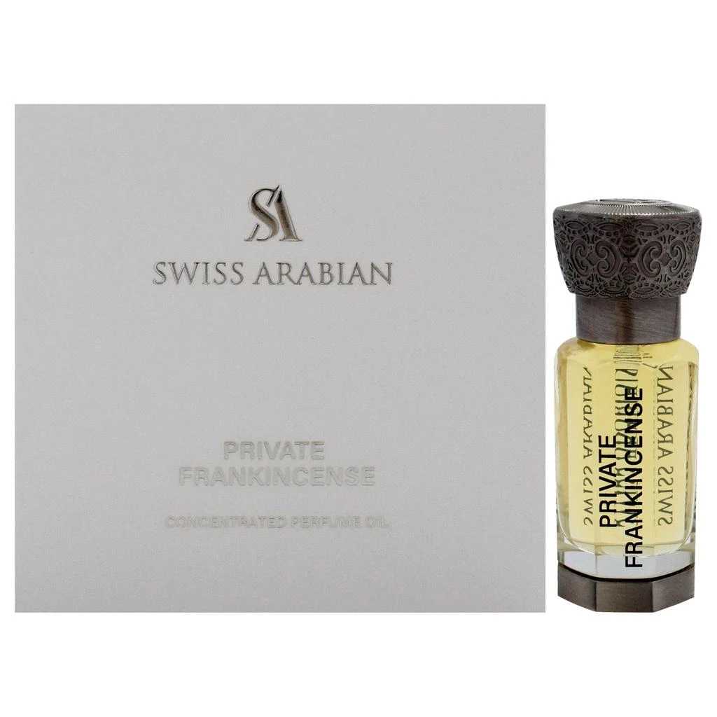 Swiss Arabian Private Frankincense by  for Unisex - 0.4 oz Parfum Oil 1