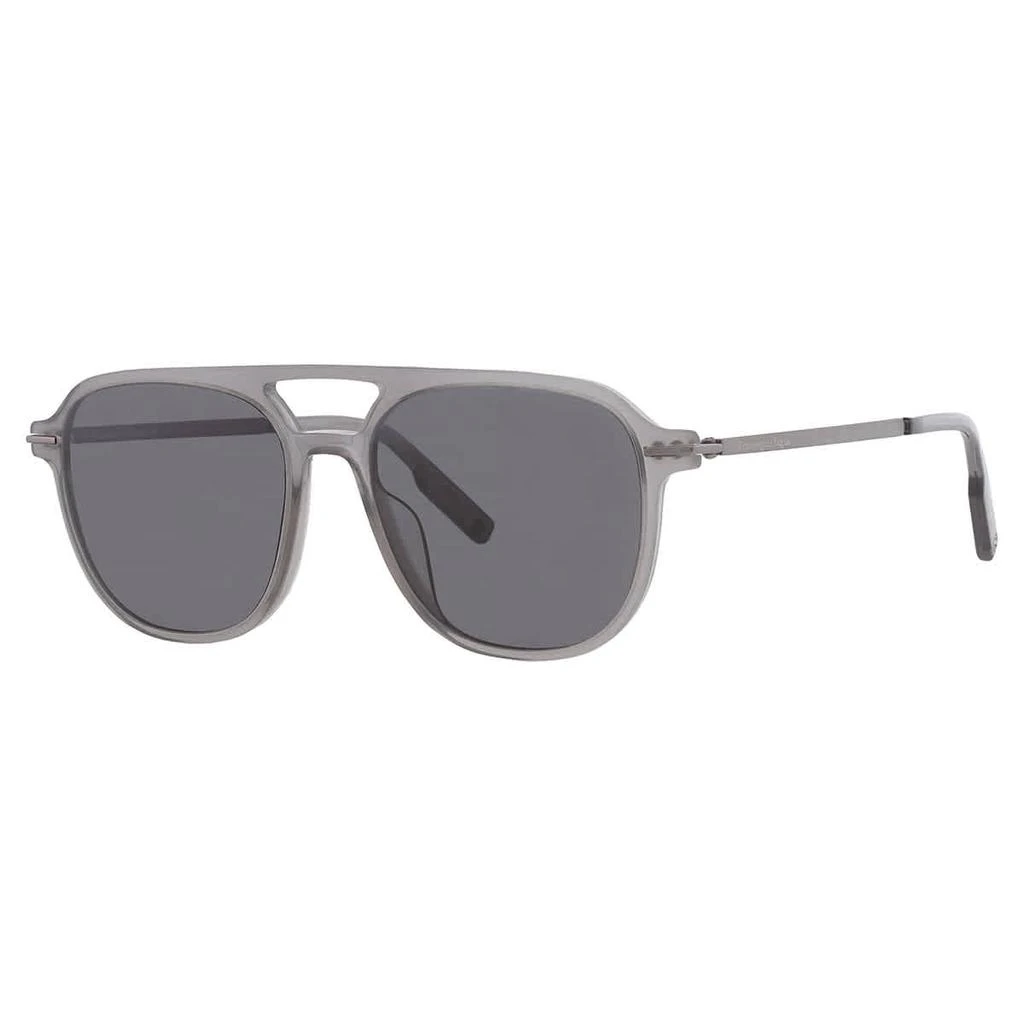 Ermenegildo Zegna Smoke Navigator Men's Sunglasses EZ0191 20A 55 3