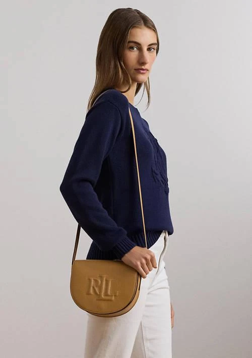 Ralph Lauren Ralph Lauren Leather Medium Witley Crossbody 1
