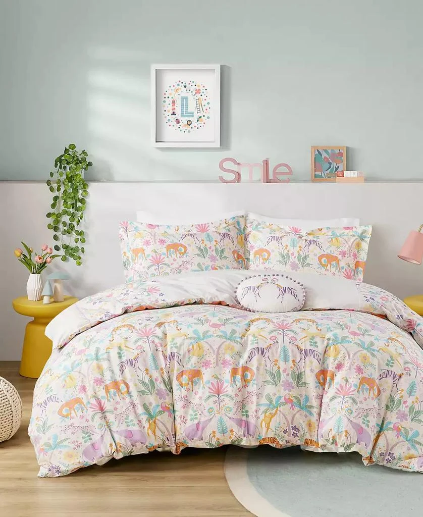 Intelligent Design Intelligent Design Lulu Floral Reversible 3-Pc. Duvet Cover Set