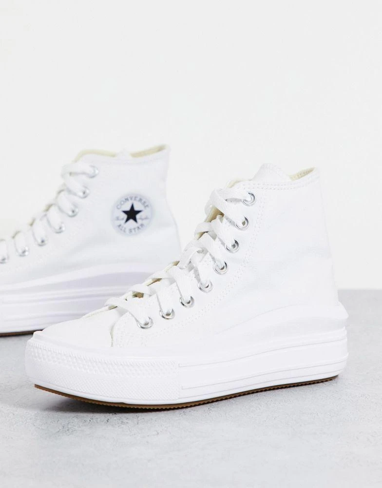 Converse Converse Chuck Taylor All Star Move Hi sneakers in white 1