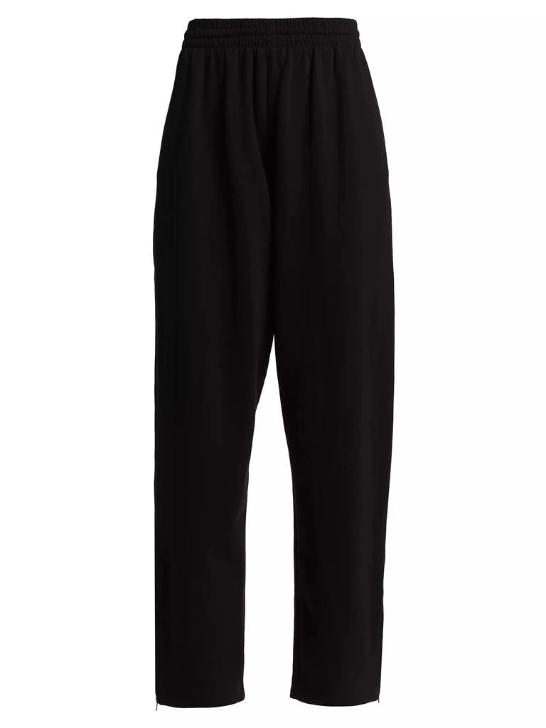WARDROBE.NYC Hailey Bieber Wide-Leg Track Sweatpants 1