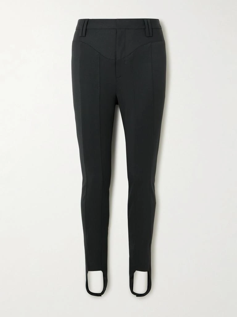 Jean Paul Gaultier Wool-blend Twill Leggings