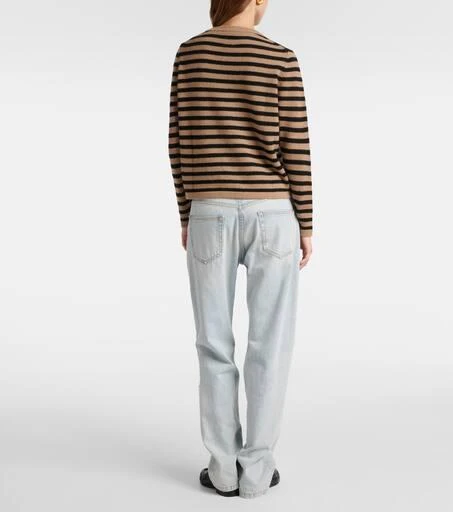 Jardin des Orangers Striped wool and cashmere sweater 3