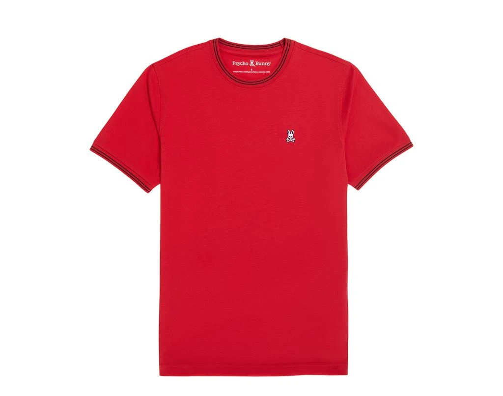 Psycho Bunny Logan Ruby Red Men's Tee Shirt B6U137X1PC-RBRD 1