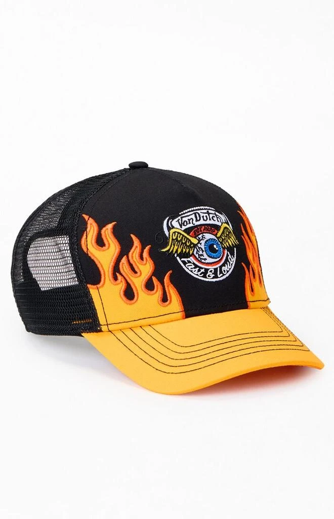 Von Dutch Flames Trucker Hat 1