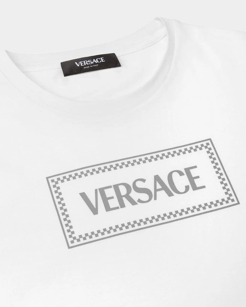 Versace Kid's Damier Logo-Print T-Shirt, Size 6-14 3